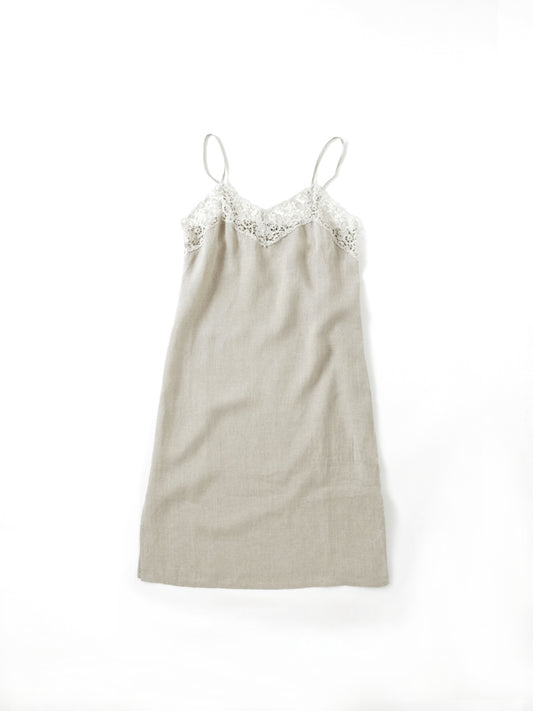 No.8 slip dress / linen
