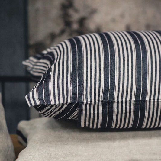 LIBECO ピローケース THE TACK STRIPE