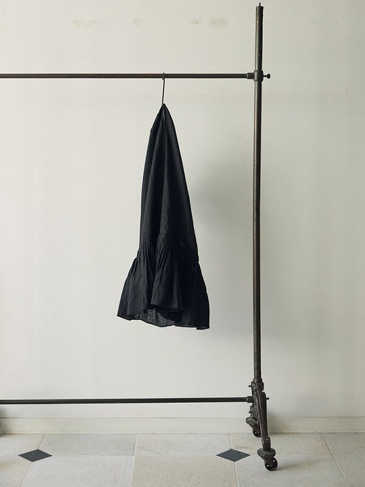 ベルギーリネン100% フリルペチパンツ