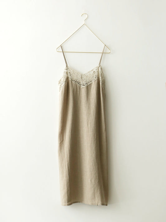 No.8 slip dress / linen
