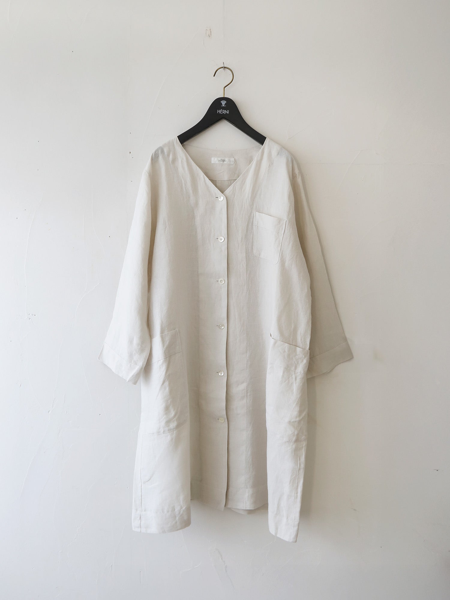 HÉRNI ナイトシャツ HERNI/エルニ公式]パジャマシャツ（No.34） – HÉRNI